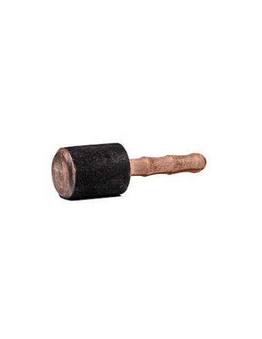Maillet peau chamois manche en bois