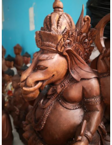 Ganesh bois 30cm