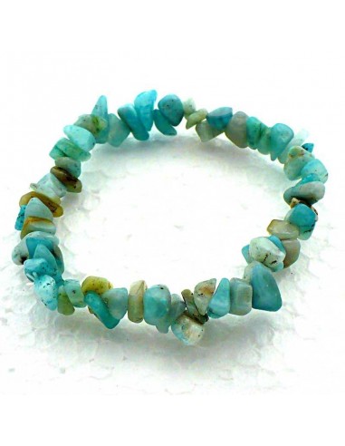 bracelet baroque amazonite