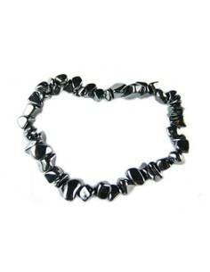 Bracelet baroque hematite