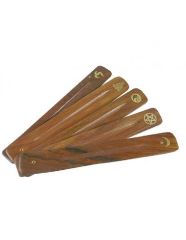 Brûle bâtons d'encens pentacle
Taille 25
Matériel Bois