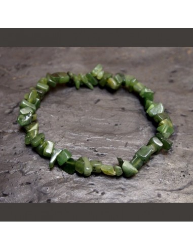 bracelet baroque jade néphrite