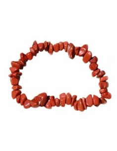 Bracelet baroque jaspe rouge