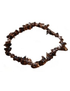 bracelet baroque quartz fumé