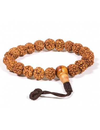 Malra Rudraksha 21 perles réglable