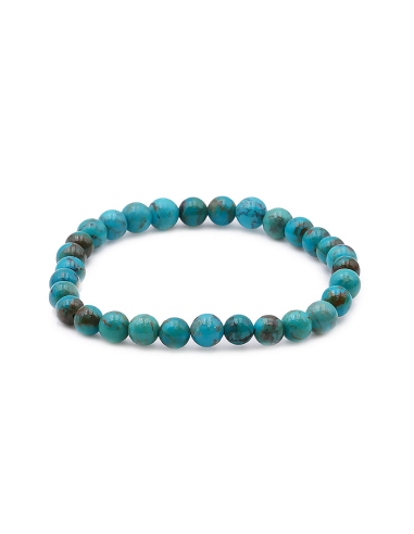 Bracelet Turquoise Du Tibet A+ perles de 06mm