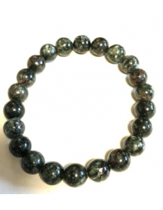 Bracelet Séraphinite perles de 08mm
