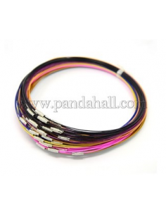 Fil d'acier cordon collier