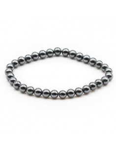 Bracelet Hematite Perles