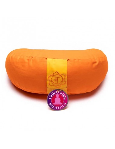 Coussin méditation 1/2 lune 2è Chakra