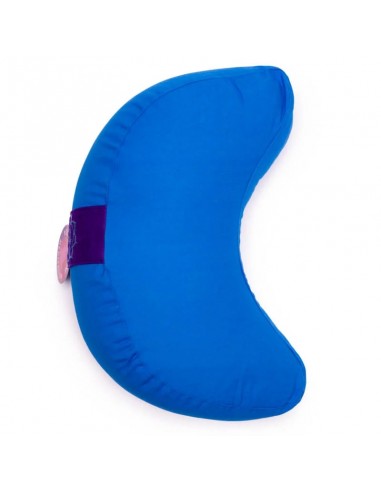 Coussin méditation 1/2 lune 5è Chakra