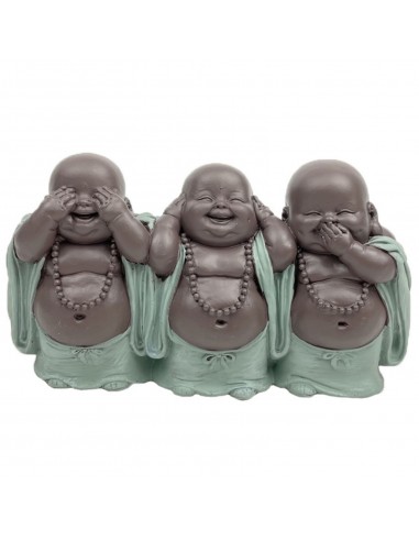 set de trois baby Bouddhas rieur
