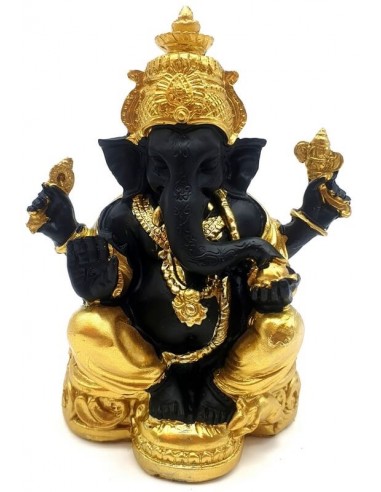 Ganesh noir et doré
