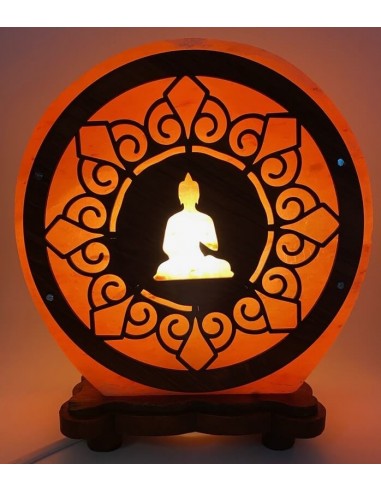Lampe de Sel Himalaya Bouddha