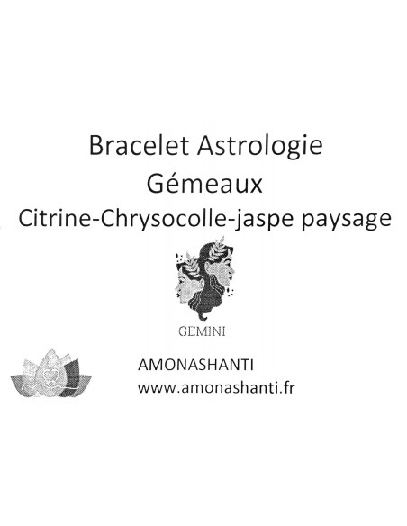 Bracelet Gémeaux