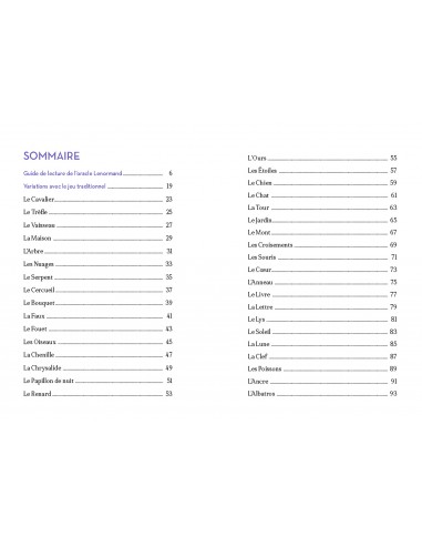 Magpie's Lenormand Magpie's Lenormand