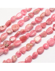 Bracelet pierres roulées rhodochrosite extra