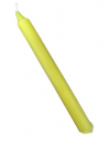 Bougie Teintée Masse jaune 13cm