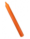 Bougie Teintée Masse orange 13cm