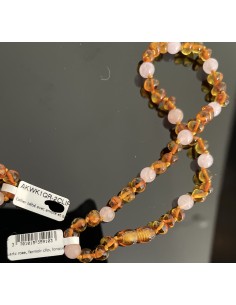Collier d'Ambre bébé Quartz...
