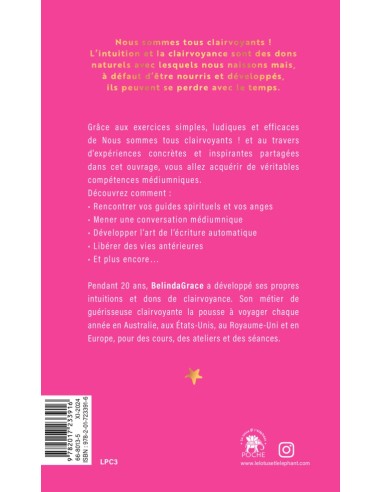 Nous sommes tous clairvoyants
Belinda GRACE (Auteur)