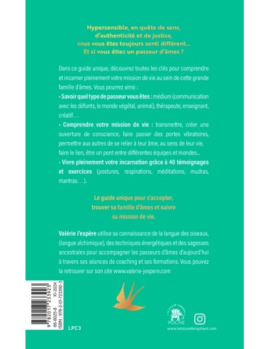 Et si vous étiez passeur d'âme
Valérie J'ESPÈRE (Auteur)