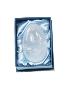 Oeuf Cristal de Roche - Pièce de 30 x 45 mm