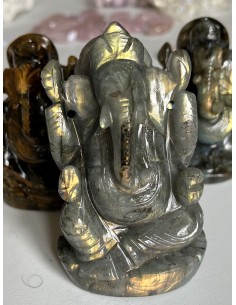 Ganesh en Labradorite