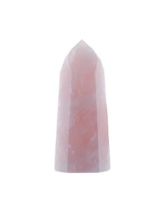 Pointe obélisque Quartz Rose 7 CM