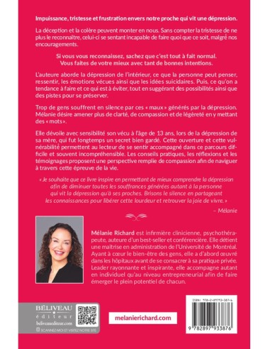 Vivre avec un proche qui souffre de dépression