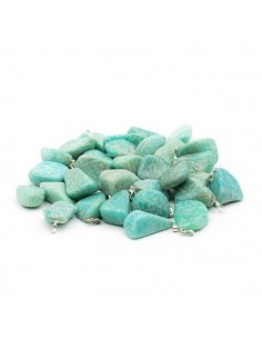 pierre roulée amazonite