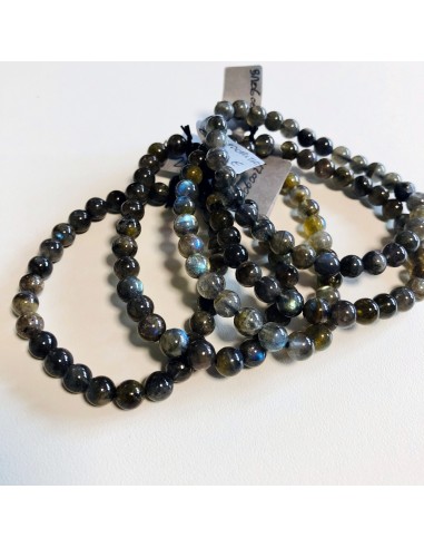 Bracelet labradorite perles 06mm