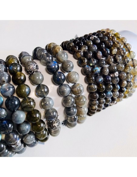 Bracelet labradorite perles 06mm