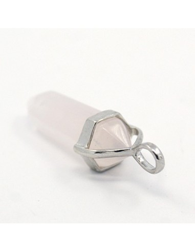 Biterminée Quartz Rose