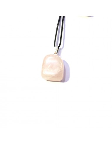 Pendentif pierre roulée Quartz Rose Pendentif pierre roulée Quartz Rose
